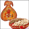 Fancy Thali + 500gms kaju and Kismis - Click here to View more details about this Product